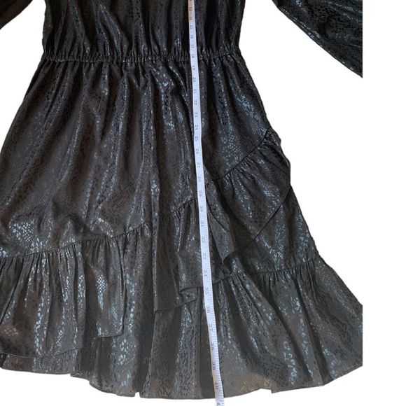 Michael Kors Long Sleeve Cold Shoulder Dress Size L - Picture 7 of 9